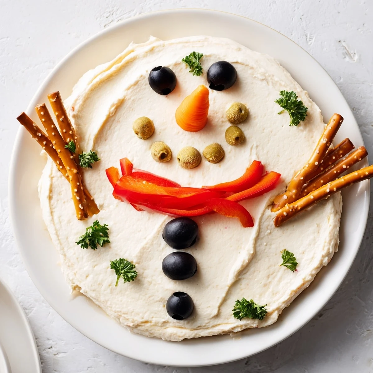 Cremeiger Schneemann Dip