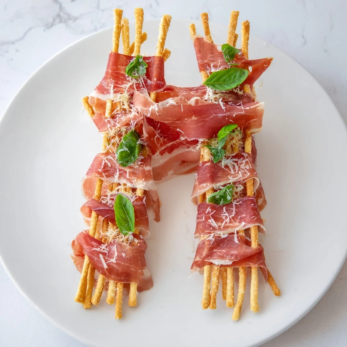 Goldenes Tor Appetizer kreativ