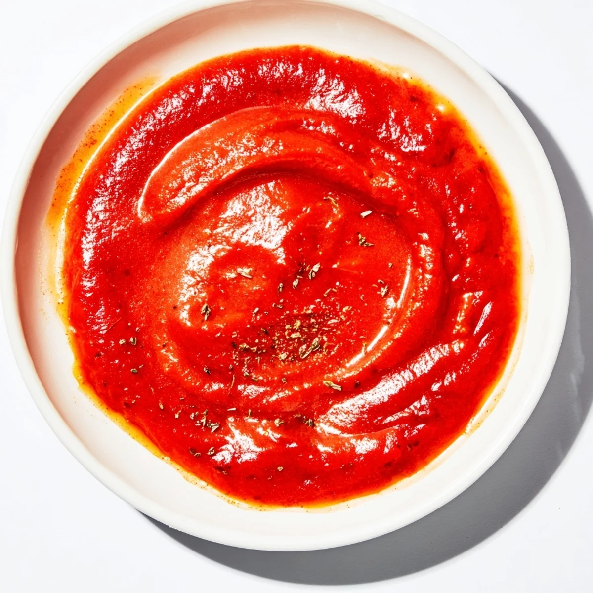 Vibrant photo of easy Instant Creamy Marinara, served hot with spaghetti, a comforting Italian meal.