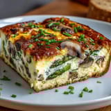 Spargel Pilz Frittata Sourdough