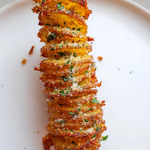 Crispy, golden Tornado Potatoes, spiralized and seasoned, perfect snack ready to eat.