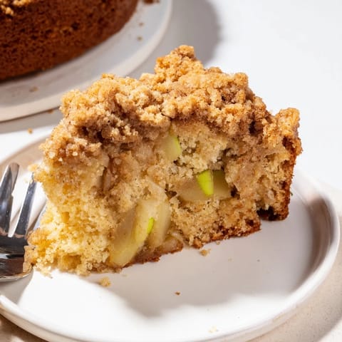 Apple Cake with Streusel