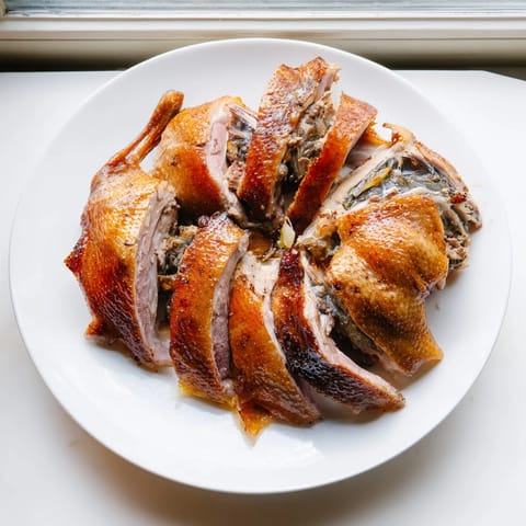 Festliche Gans mit Gewürzmischung