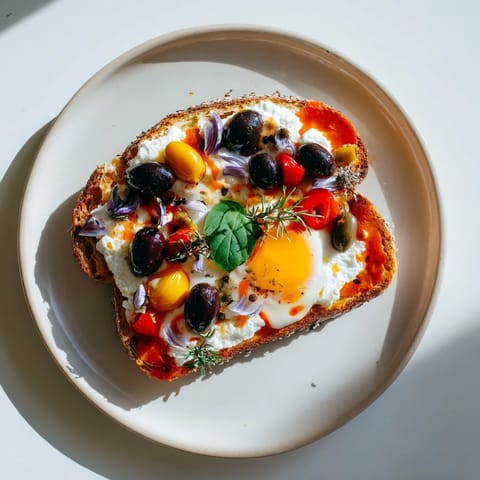 Marble Rye Pizza Toast
