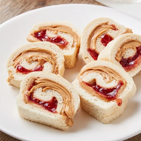 PB&J Pinwheel Rolls