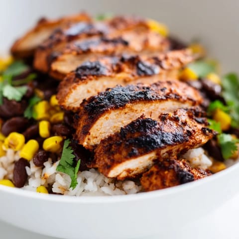 Spicy Chicken Burrito Bowl