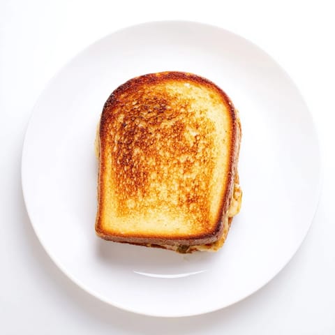 Jalapeño Havarti Grilled Cheese sandwich with melted cheese and spicy jalapeños on golden-brown bread served with tomato soup.