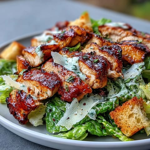 Grilled Chicken Caesar Salad