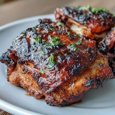 Jerk Huhn Reis Bohnen