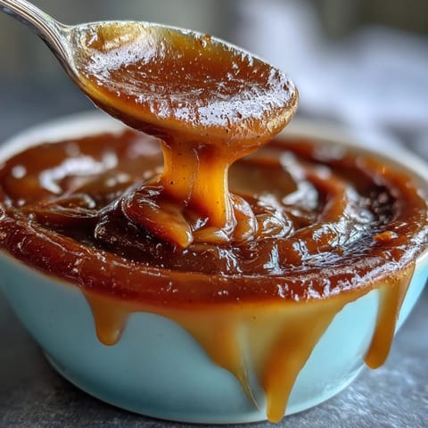 Miso Caramel süße Sauce