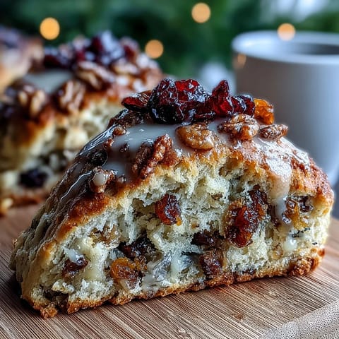 Saftige, buttrige Scones mit süßen kandierten Orangenschalen und säuerlichen Cranberries – ideal für ein festliches Valentinsfrühstück.