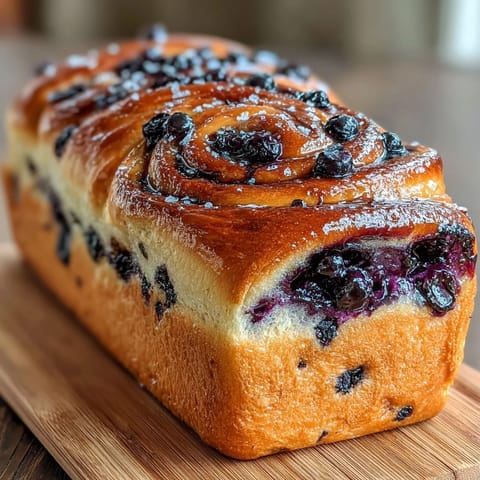 Lemon Blueberry Sourdough Swirl